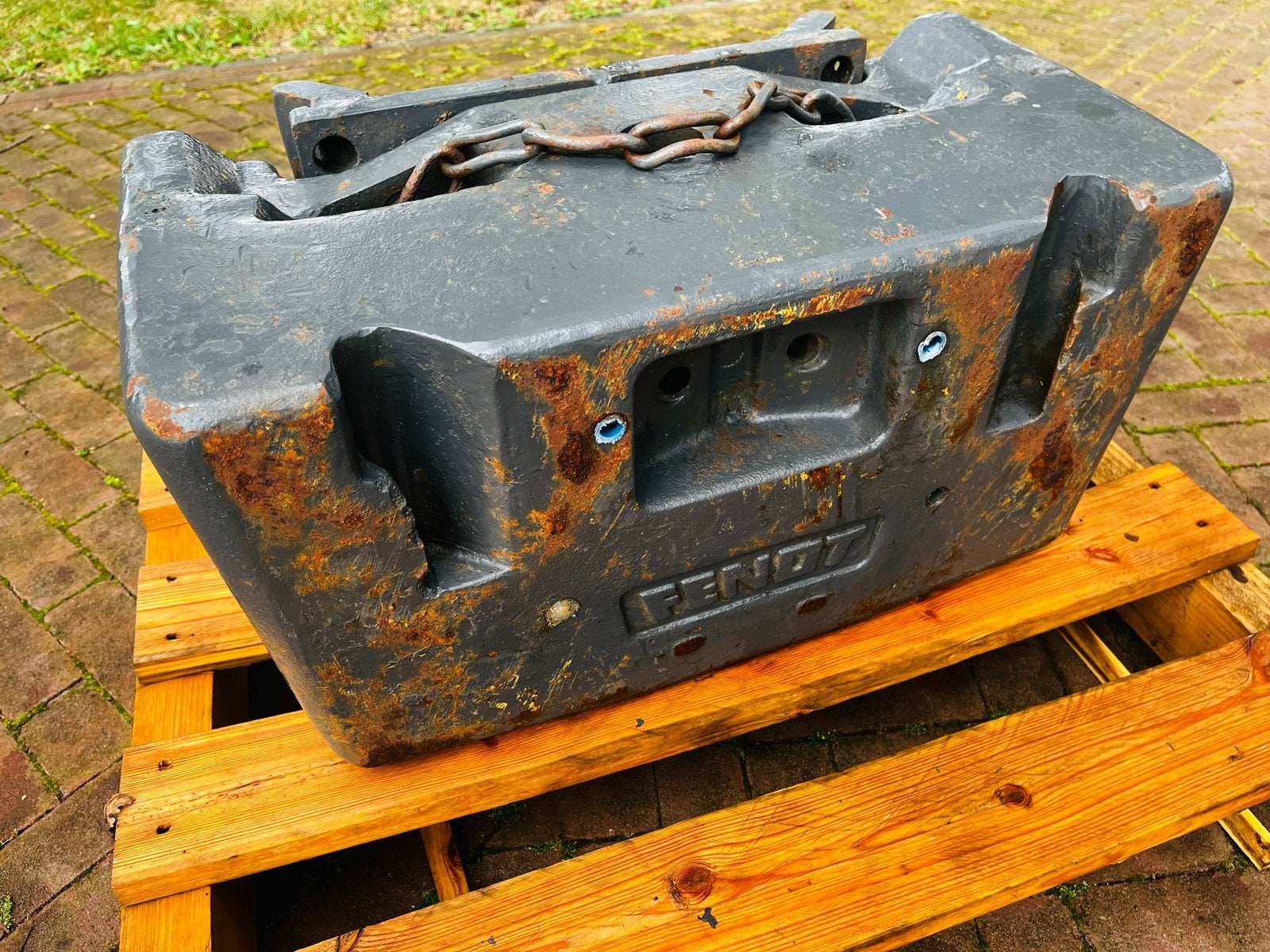 Fendt frontgewicht moederblok 300-500 serie, Zakelijke goederen, Agrarisch | Onderdelen | Banden, Velgen en Assen, Ophalen