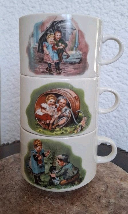 Villeroy & Boch Royco Mokken Ot en Sien, Huis en Inrichting, Ophalen of Verzenden, Porselein, Overige stijlen, Kop(pen) en/of Schotel(s)