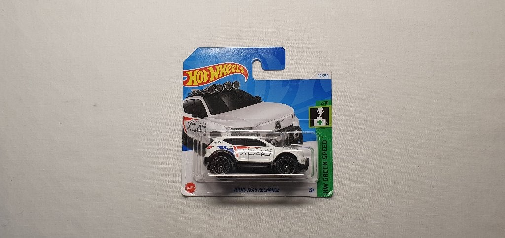 Hot Wheels Volvo XC40 Recharge wit, Ophalen of Verzenden, Nieuw, Auto