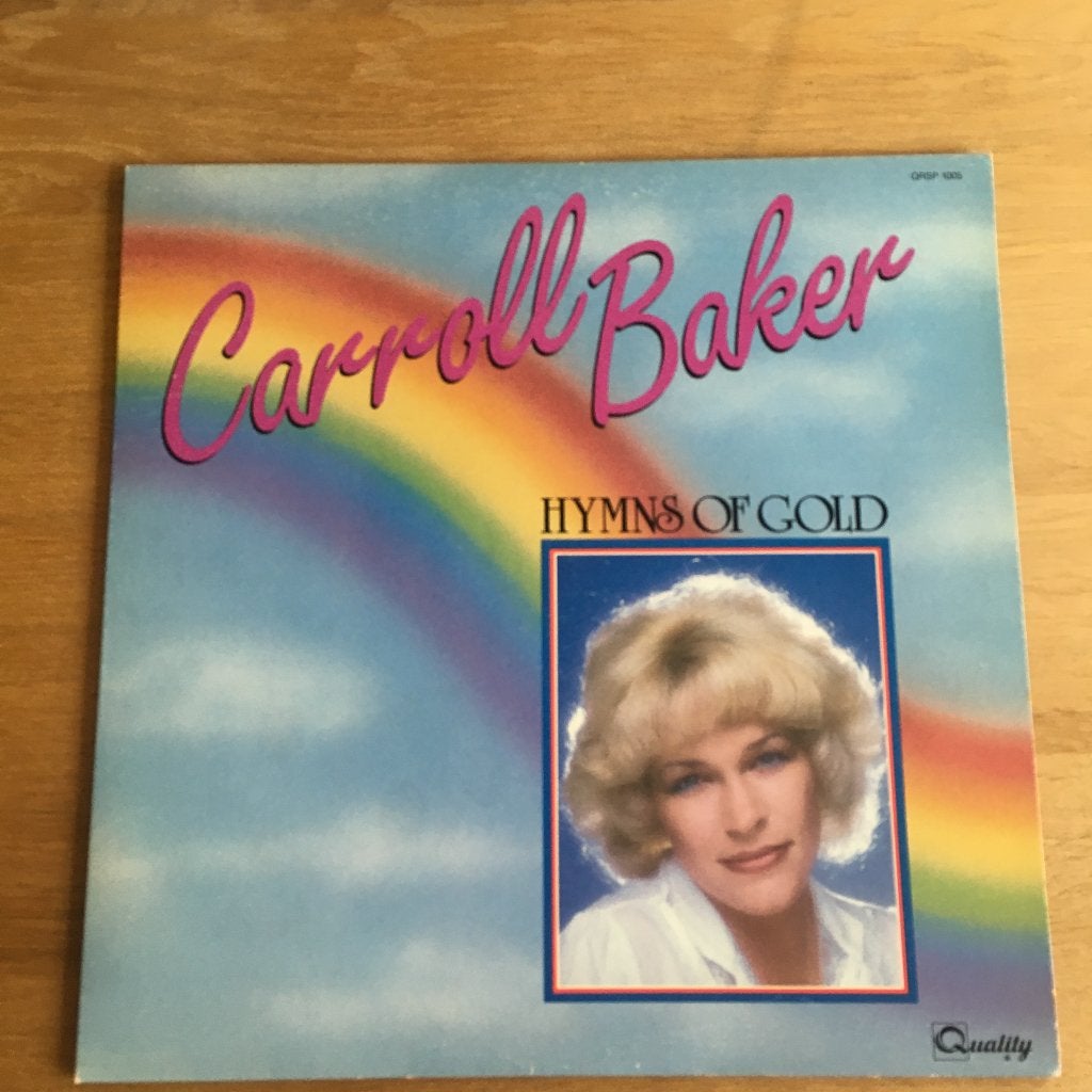 Carroll Baker - Hymns of Gold LP, Ophalen, Gebruikt, 12 inch