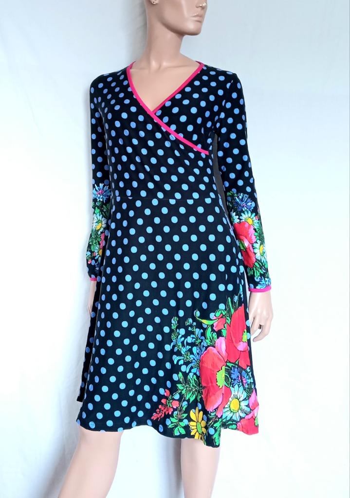 TANTE BETSY Jurk , Maat 36 - 38, Kleding | Dames, Jurken, Overige kleuren, Ophalen of Verzenden, Zo goed als nieuw, Knielengte