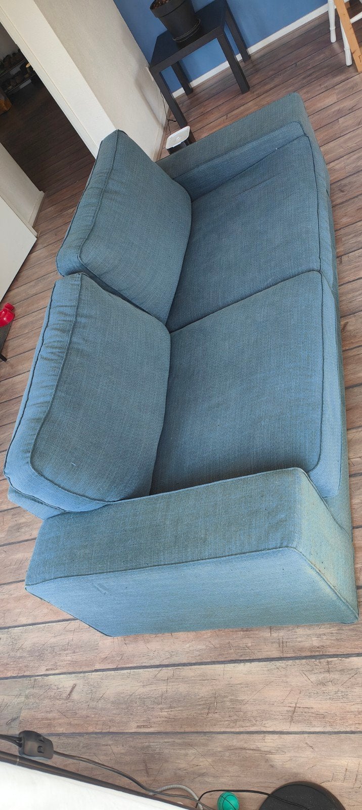 KIVIK 3-seat, Tallmyra blue, Huis en Inrichting, Ophalen, Gebruikt, Driepersoons, 75 tot 100 cm
