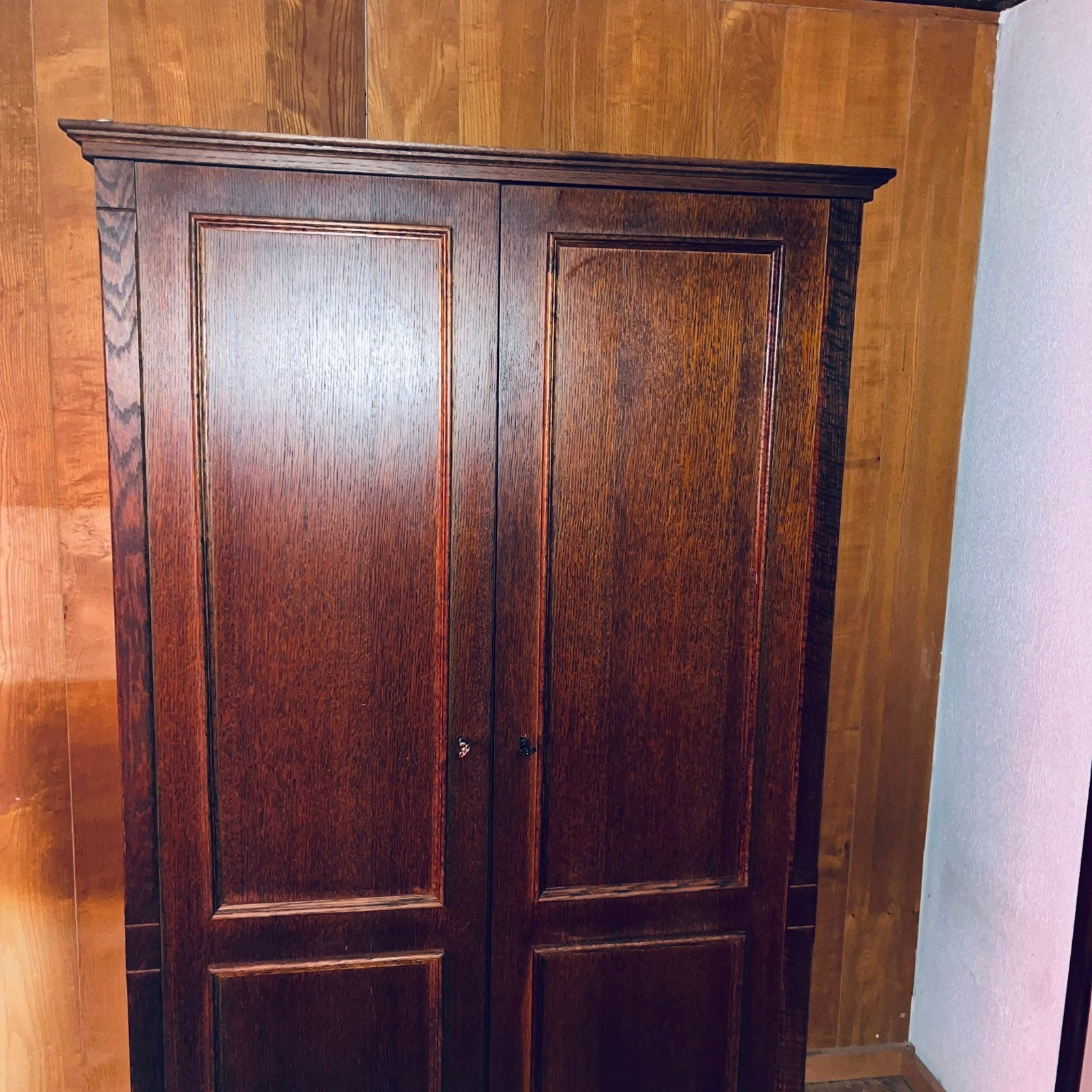 mooie eikenhouten kast, Ophalen