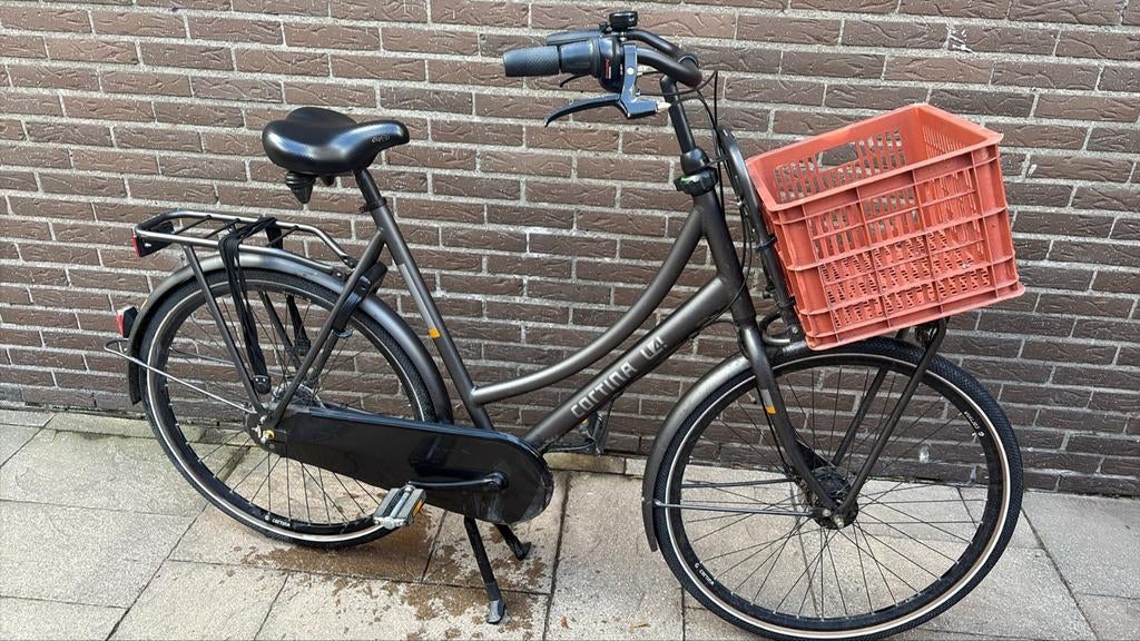 CORTINA U4 SOLID D61 ECLIPS BLACK MATT ND7 2024, Ophalen, Gebruikt, Versnellingen, 56 cm of meer