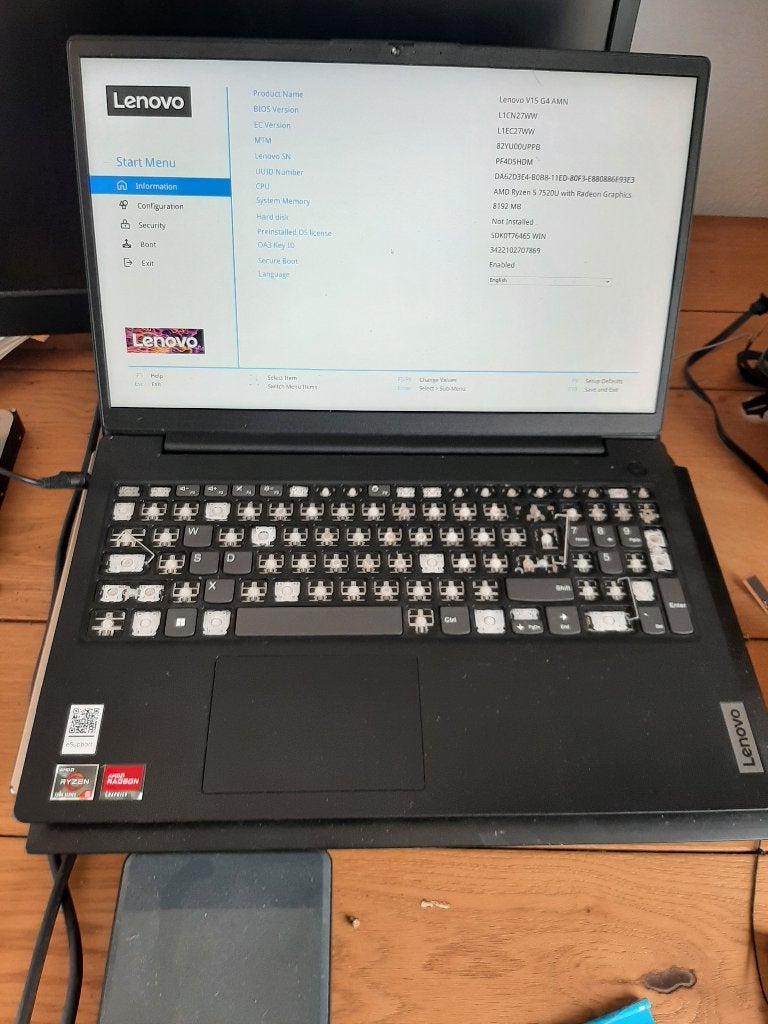 Partij laptops, oa intel i5,i7, ryzen 5, Computers en Software, Gebruikt, 2 tot 3 Ghz, Qwerty, 17 inch