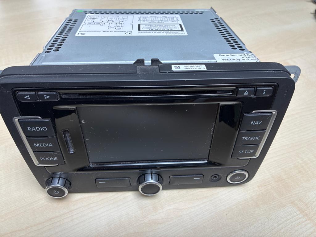 VW RNS 315 EU Navigatiesysteem - 3C0 035 279, Auto diversen, Autoradio's, Ophalen of Verzenden, Zo goed als nieuw