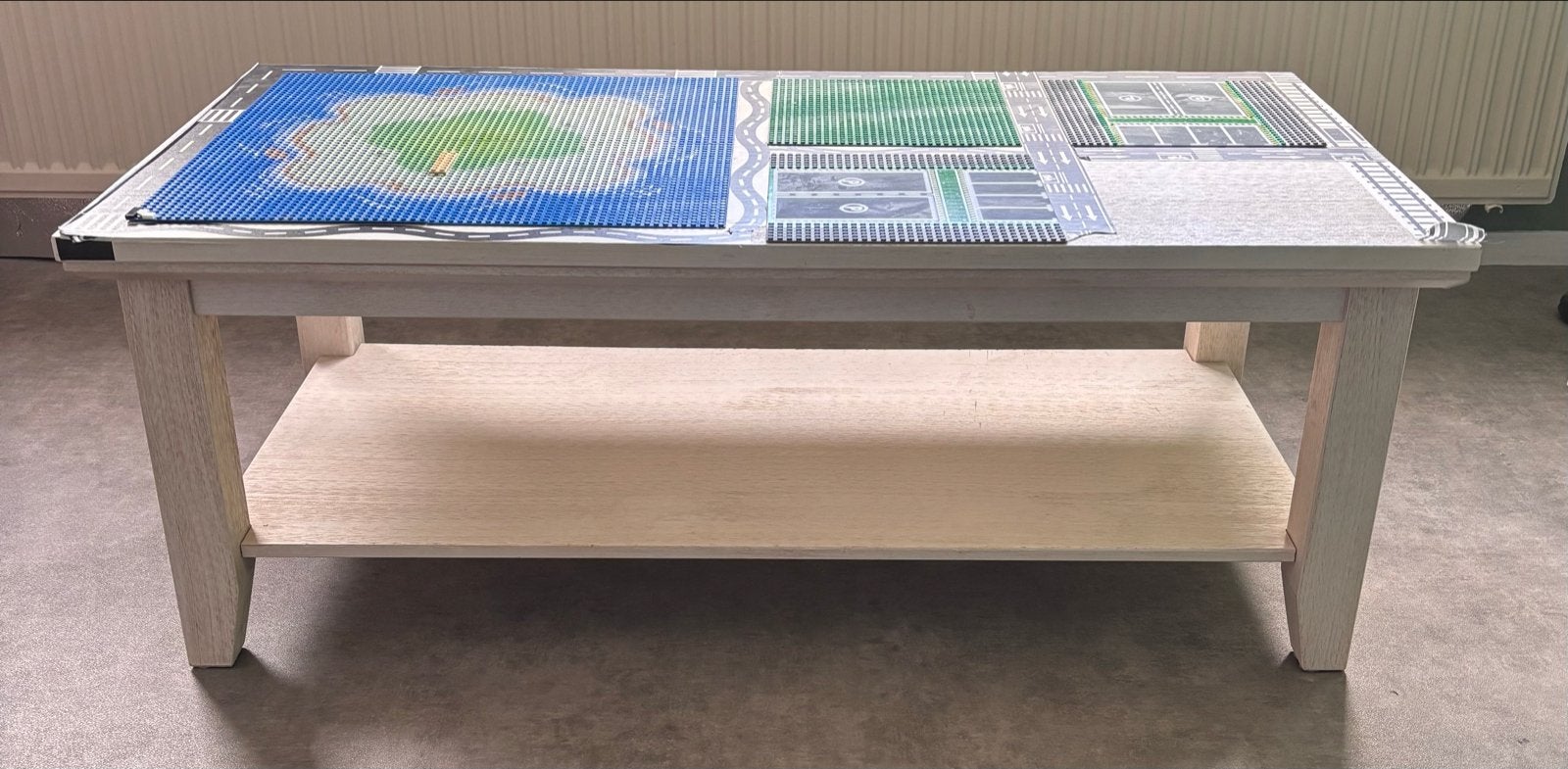Lego speeltafel met grondplaten, Ophalen, Gebruikt, Lego, Inclusief accessoires