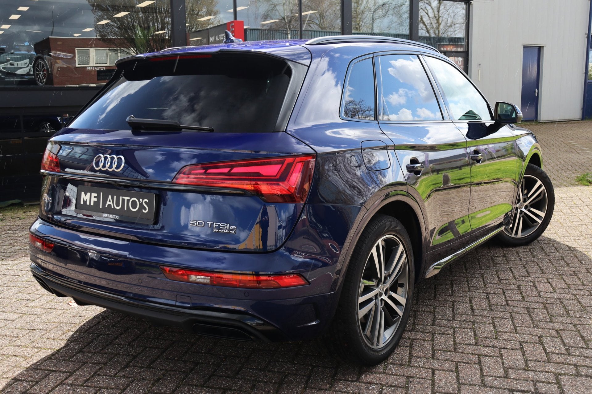 Audi Q5 50 TFSI e S edition|Luchtvering|Matrix|Virtual|ACC|K, Automaat, Dealer onderhouden, Gebruikt, 4 cilinders