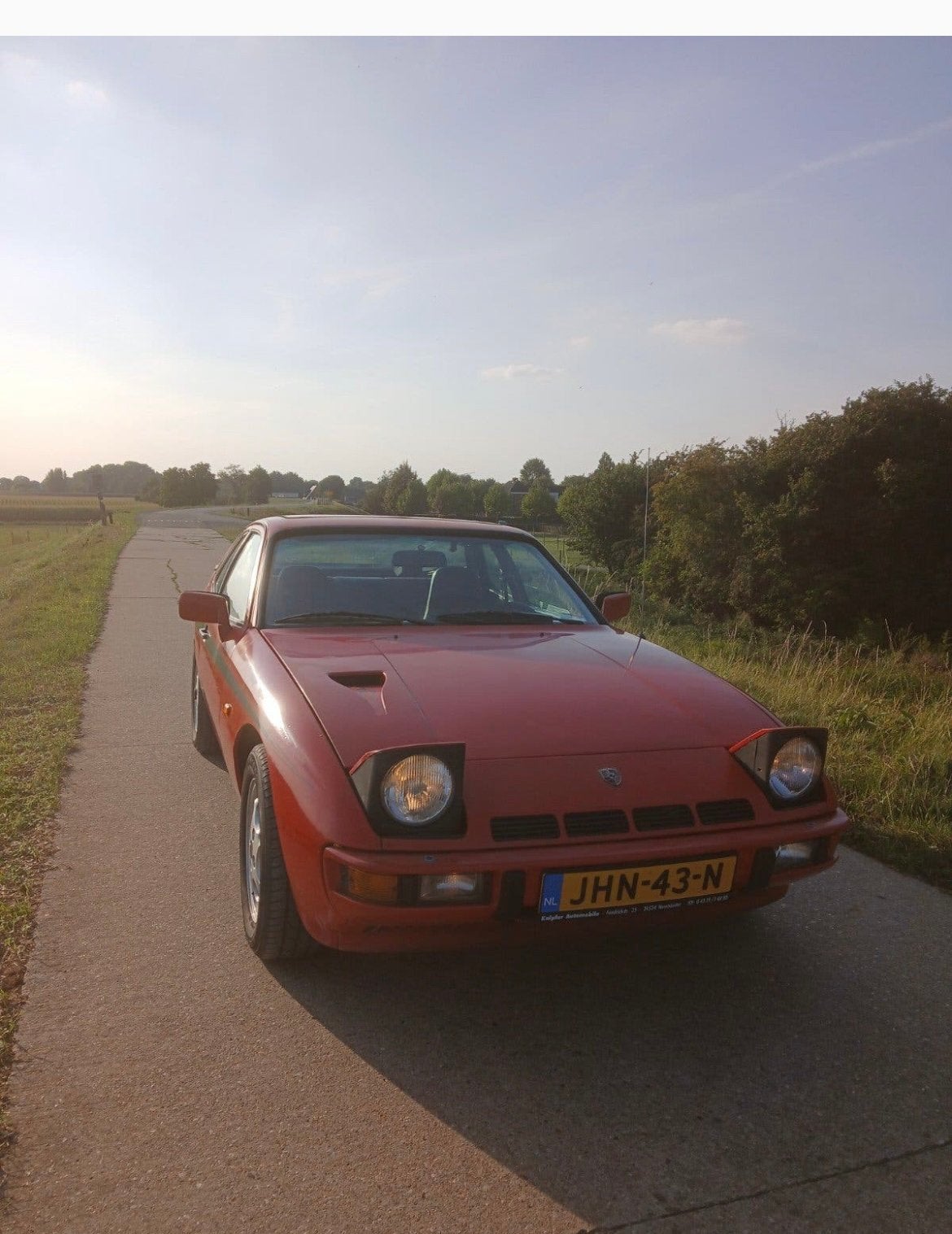 Porsche 924  1980 Rood, Ophalen, Gebruikt, Auto, Overige merken
