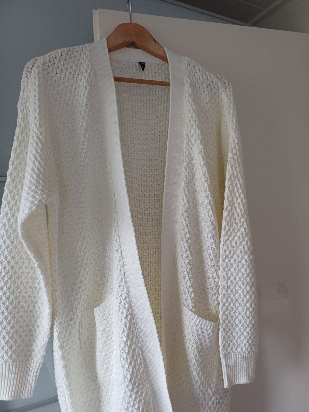 ECRU Hema vest zgan 38 40 dames lang vest, Ophalen of Verzenden, Zo goed als nieuw, Maat 38/40 (M), Beige