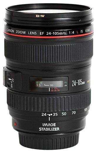Canon EF 24-105 mm f/4 L IS USM, Audio, Tv en Foto, Fotografie | Lenzen en Objectieven, Ophalen, Zo goed als nieuw, Standaardlens