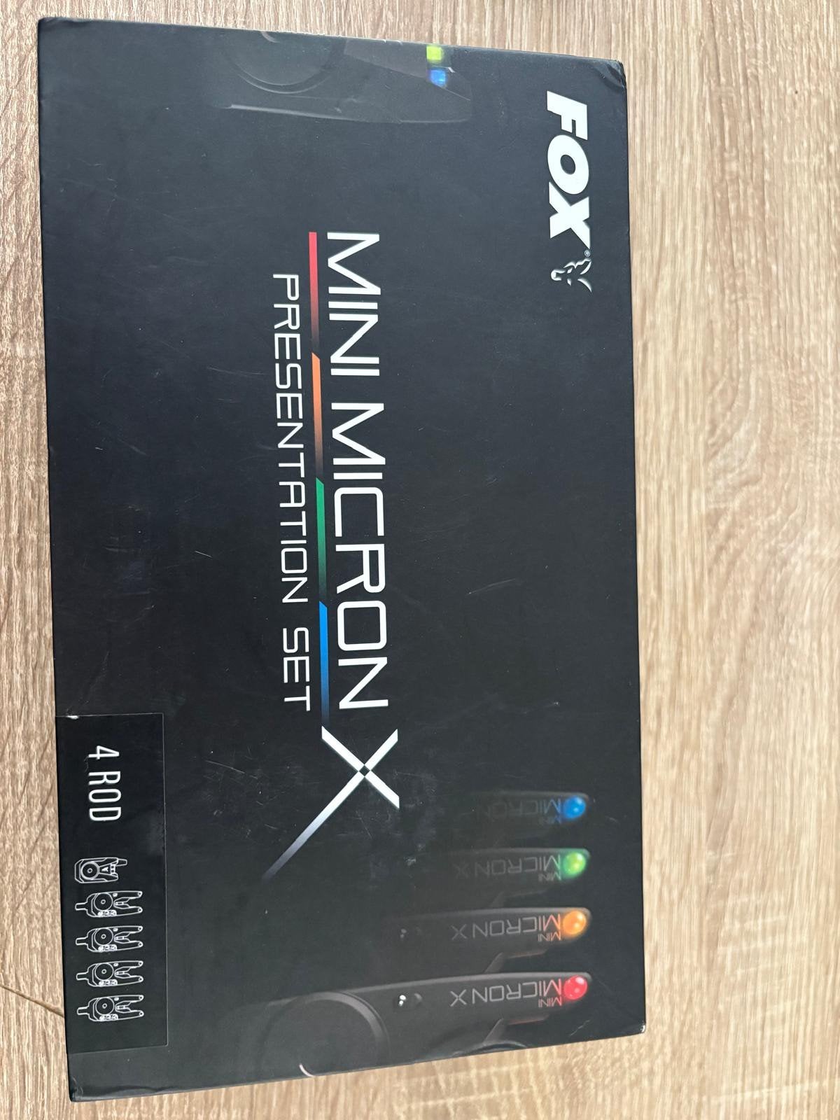 Fox Mini Micron X 4 Rod Set, Ophalen of Verzenden, Nieuw, Overige typen