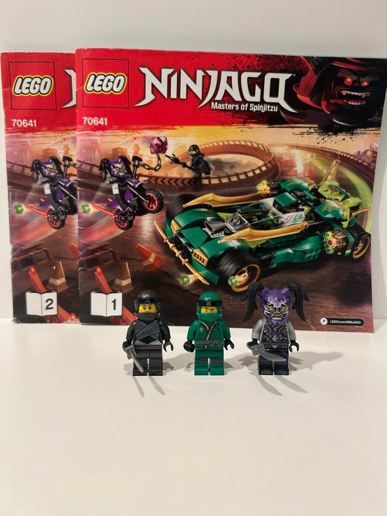Lego Ninjago 70641 Ninja Nachtcrawler (95% compleet), Kinderen en Baby's, Speelgoed | Duplo en Lego, Zo goed als nieuw, Lego, Complete set