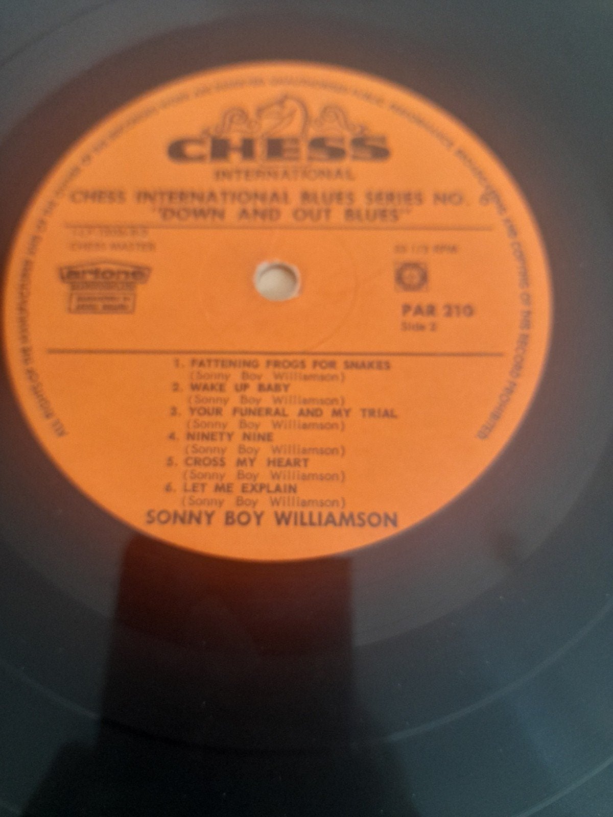 Sonny Boy Williamson - Down and Out Blues LP, 1960 tot 1980, Gebruikt, Originele persing, Ophalen of Verzenden