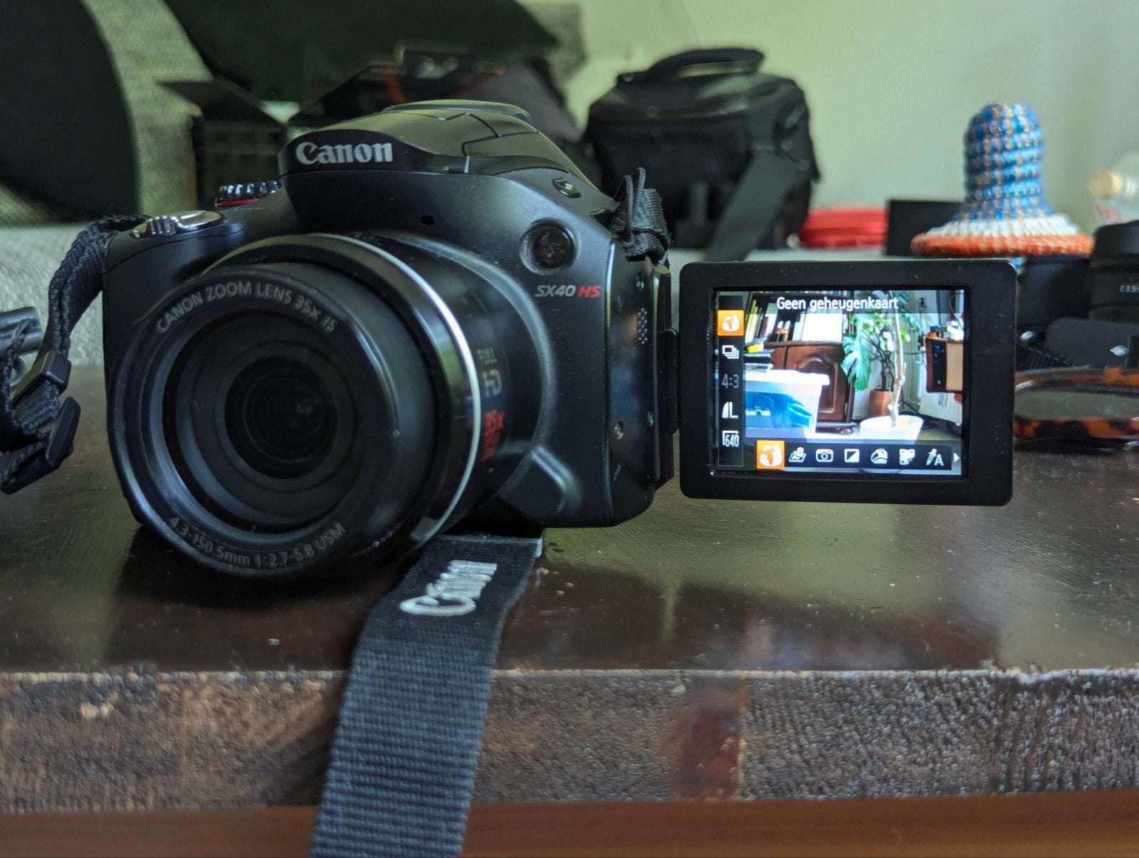 Canon PowerShot SX40 HS - Compactcamera met 35x Zoom, Ophalen of Verzenden, Zo goed als nieuw, Canon, 8 keer of meer