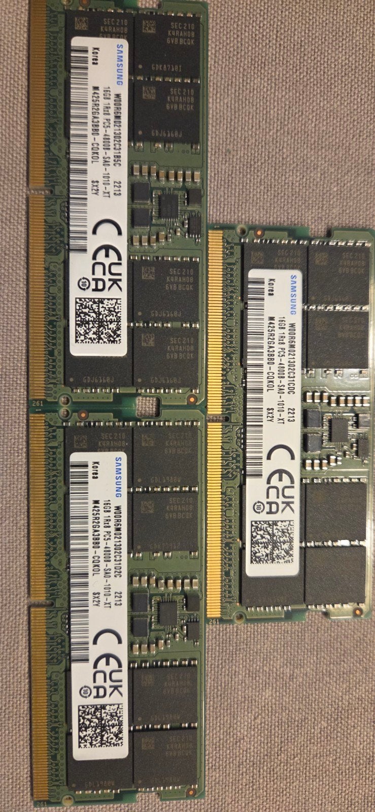 Samsung 16GB DDR5 Laptop, Computers en Software, Verzenden, Zo goed als nieuw, DDR5, Laptop