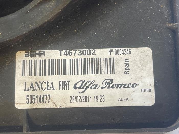 Koelvin van een Alfa Romeo Giulietta, Gebruikt, -, Verzenden, -