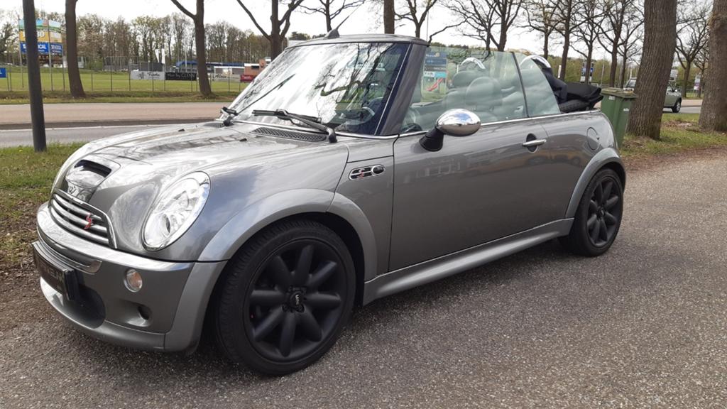 Mini Cooper S Cabrio 170pk weinig km 2006, Auto's, Mini, Bedrijf, Te koop