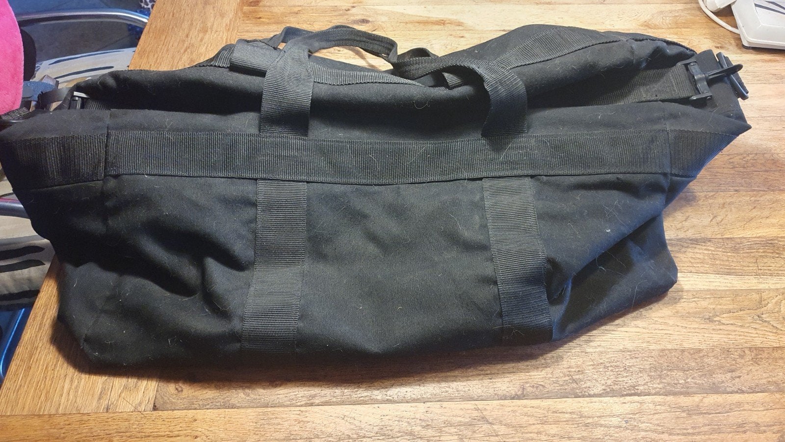 ME tas,  gebruikt voor ME  spullen bij inzet  maten zie foto, Gebruikt, 20 tot 30 cm, Zwart, Ophalen of Verzenden