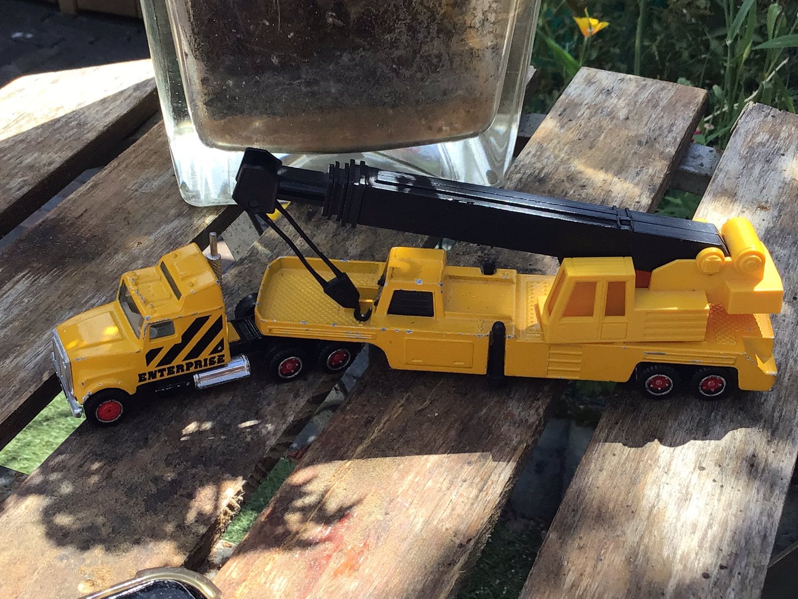 Majorette super mover, Ophalen of Verzenden, Gebruikt, Hijskraan, Tractor of Landbouw, Majorette