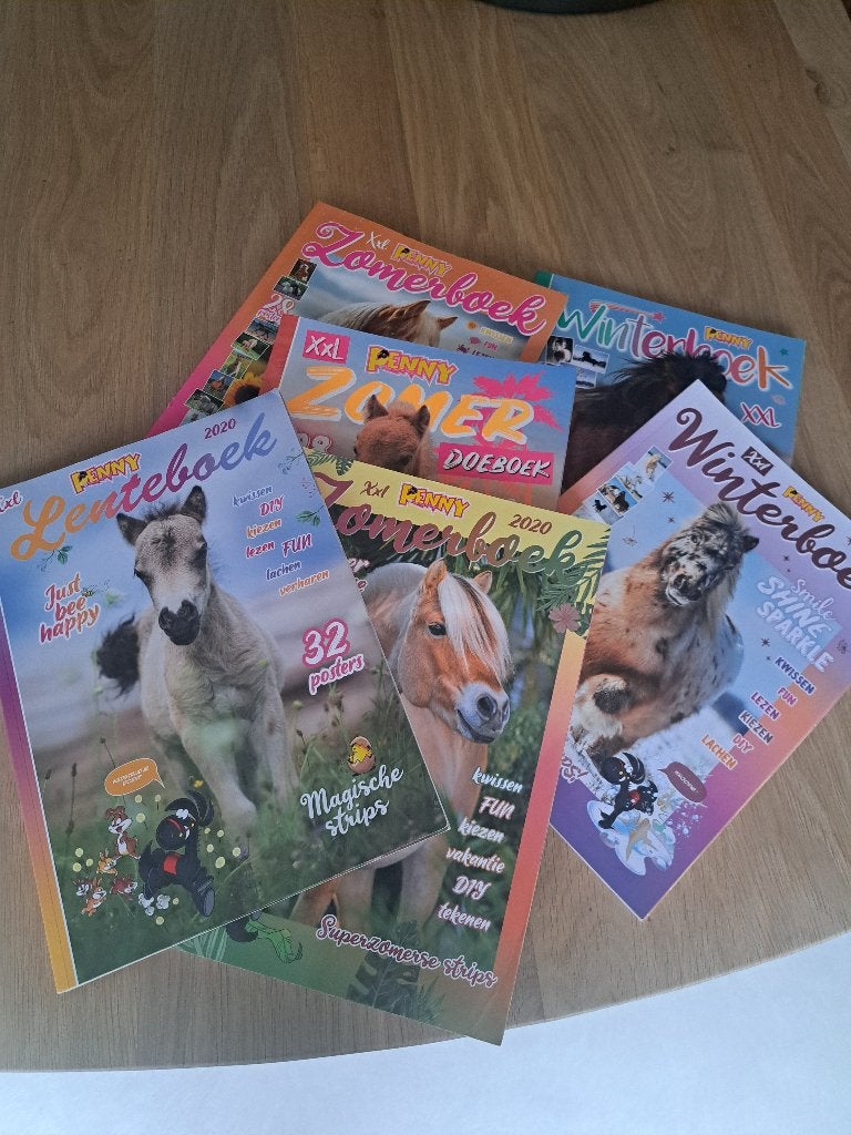 Penny's XXL- boeken 6 stuks zgan, Ophalen of Verzenden, Zo goed als nieuw, Overige typen