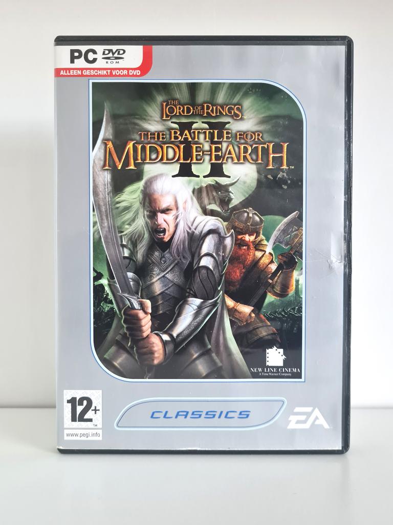 Lord of the Rings: The Battle for Middle-earth II PC dvdrom, Spelcomputers en Games, Gebruikt, 1 speler, Ophalen of Verzenden