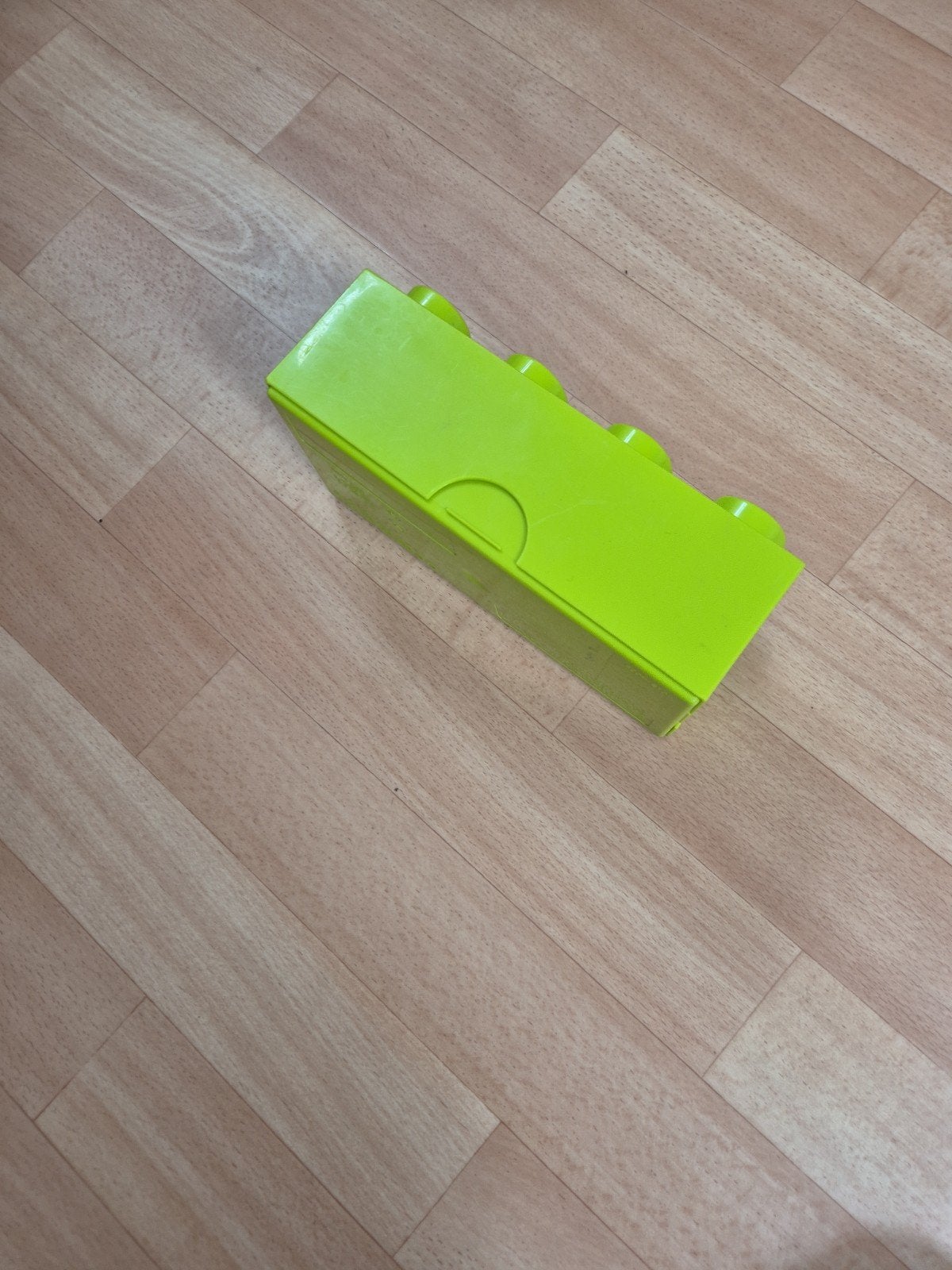 Lego Broodtrommel/ lunchbox Groen - 20x10x6 cm, Ophalen of Verzenden, Zo goed als nieuw