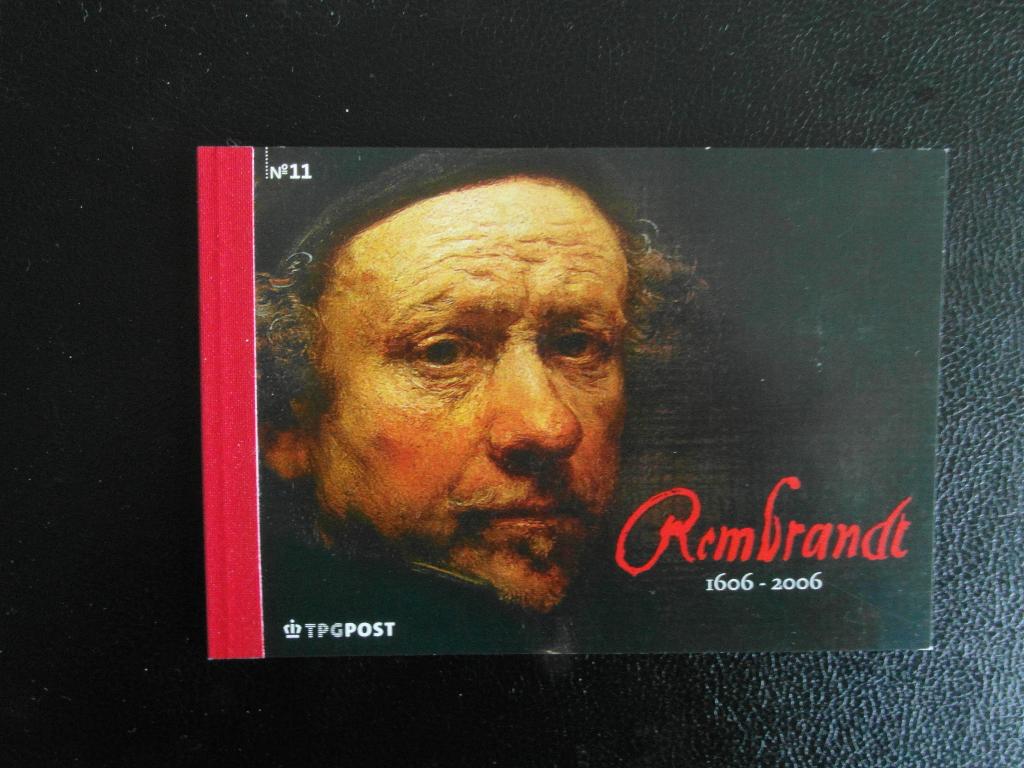 PR11 Prestigeboekje Rembrandt 2006 Postfris, Ophalen of Verzenden, Na 1940, Postfris