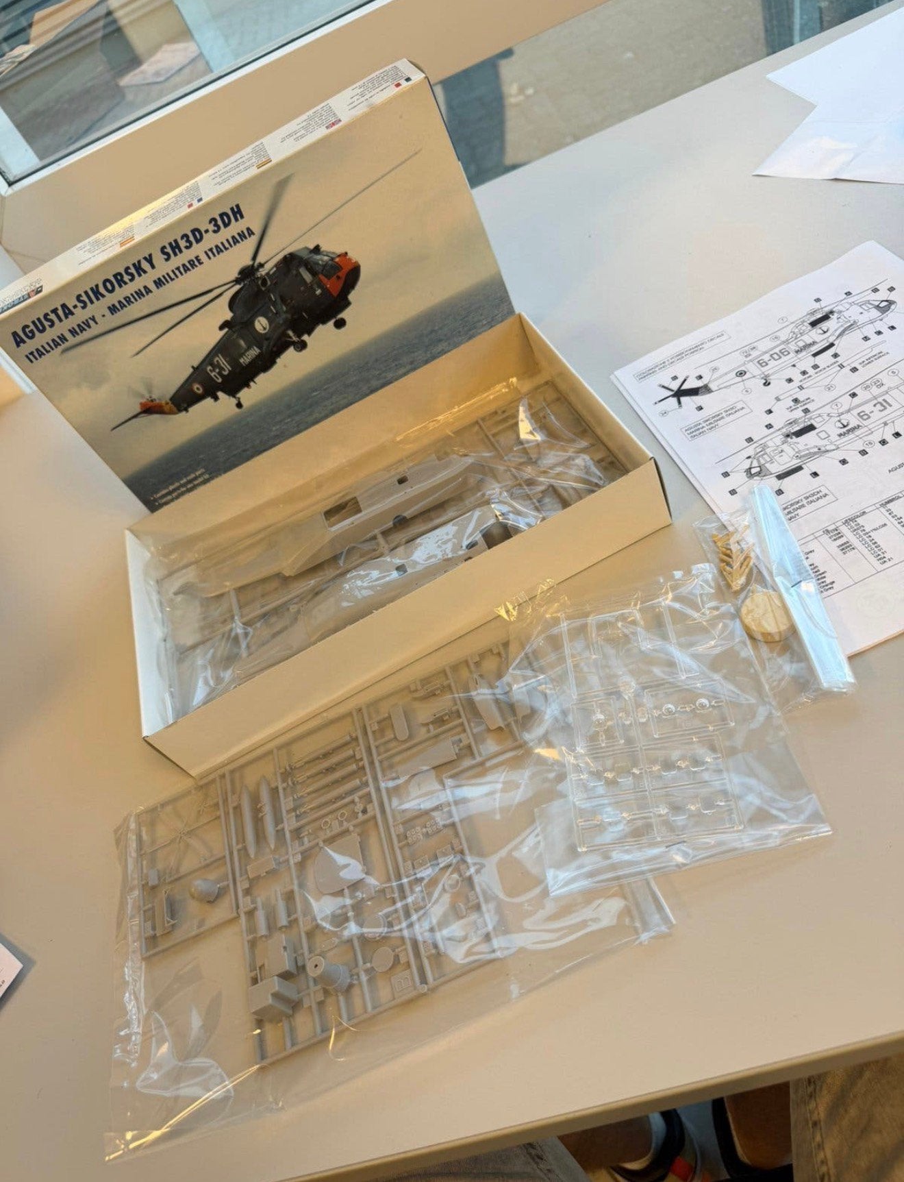 Astrokit 72103 Agusta-Sikorsky SH3D-3DH 1/72 Nieuw zeldzaam, Hobby en Vrije tijd, Overige merken, 1:72 tot 1:144, P, Helikopter