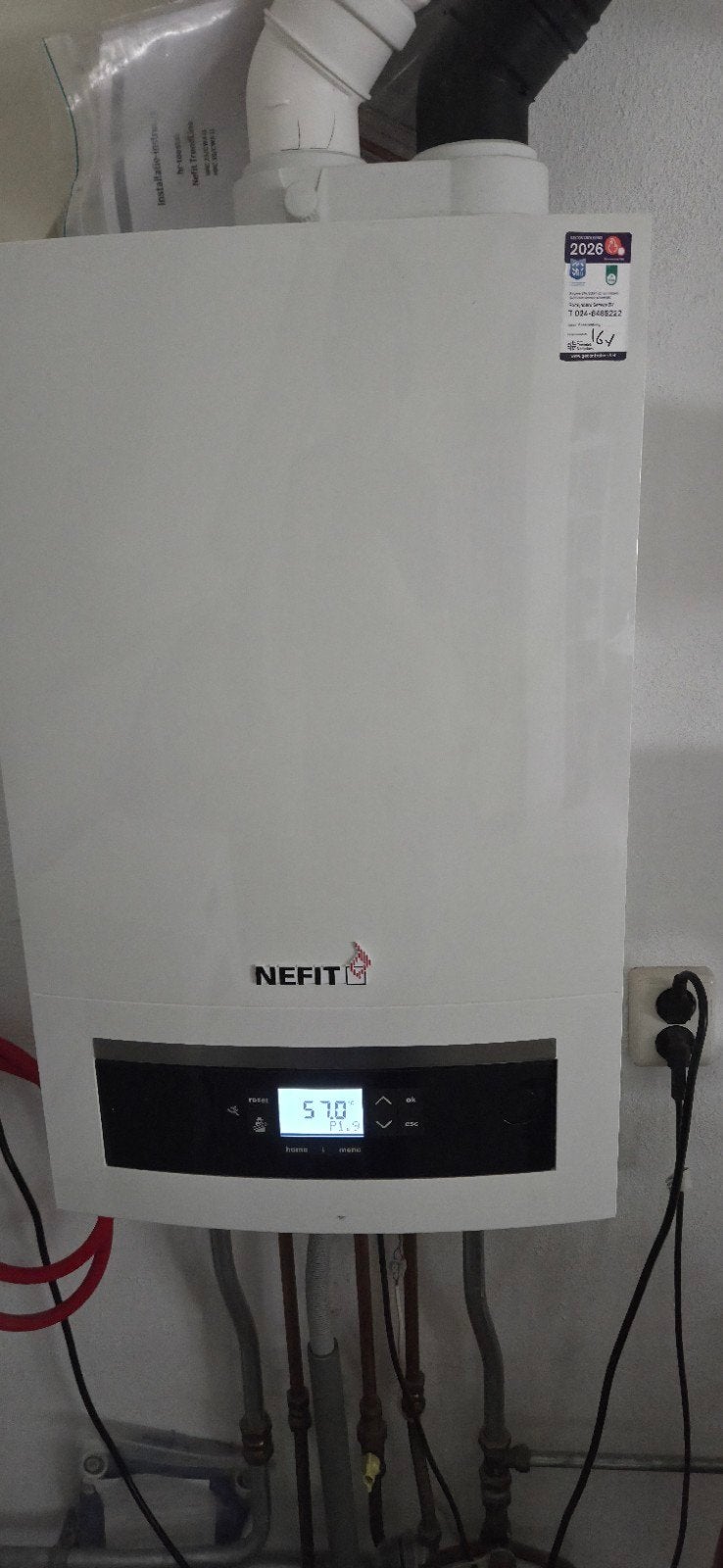 Nefit Trendline HRC 30 CW5 CV-ketel, Doe-het-zelf en Verbouw, Verwarming en Radiatoren, Ophalen, 30 tot 80 cm, Cv-ketel of Combi-ketel