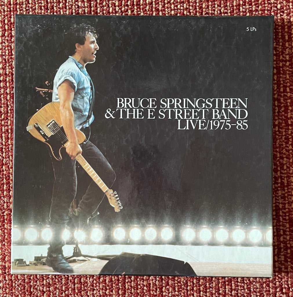 Bruce Springsteen - Live/1975-85 (5 LP box), Boxset, Gebruikt, Ophalen of Verzenden, Classic Rock