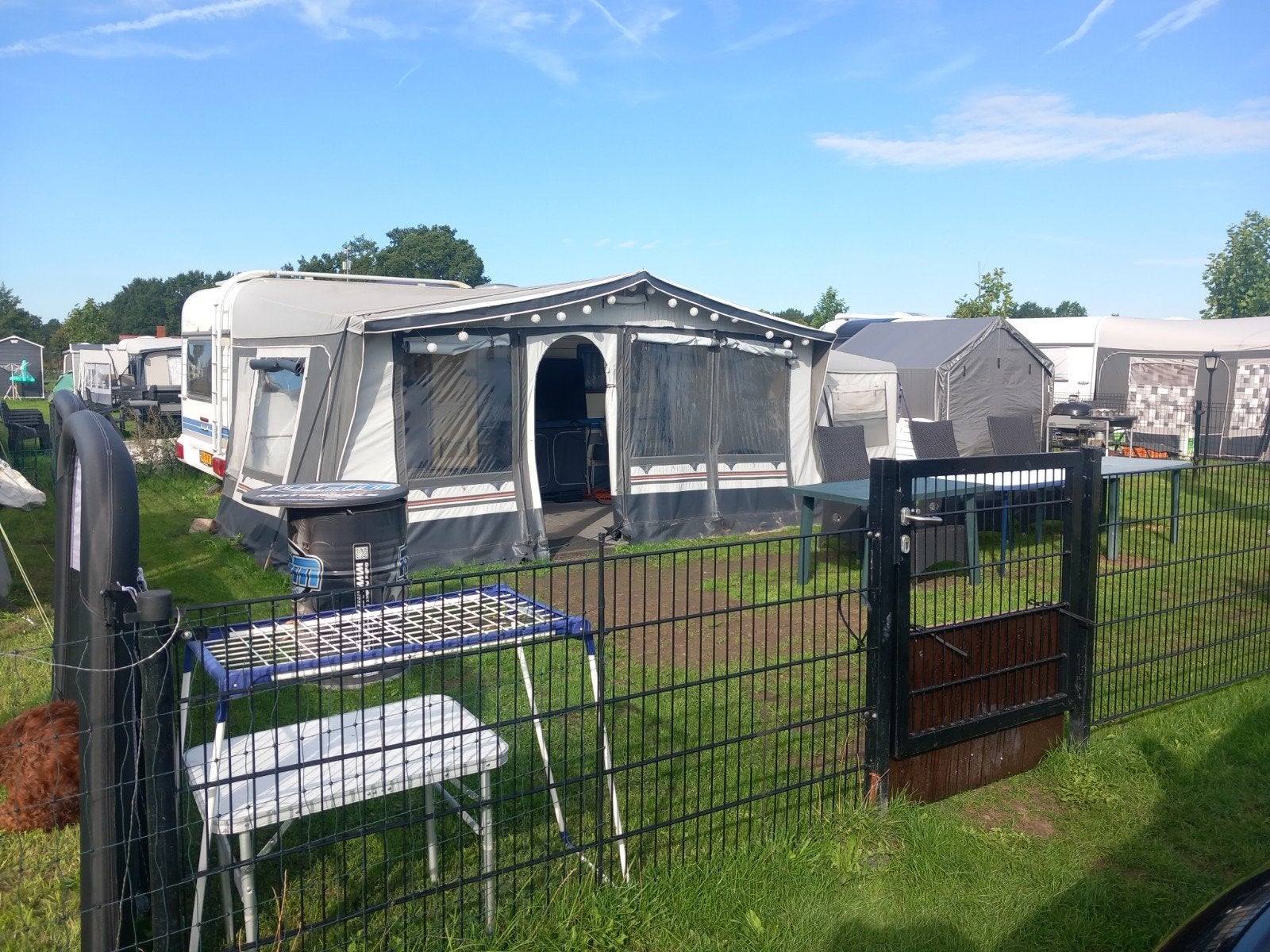 Hobby 495, Caravans en Kamperen, Vast bed, Rondzit, Hobby, Particulier