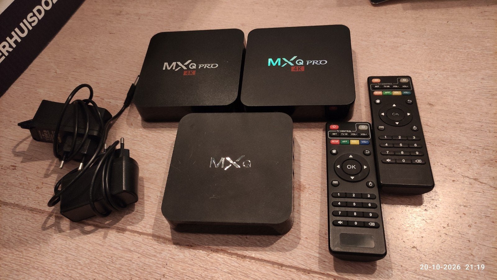 3x Android MXQ tv box, Ophalen of Verzenden, Gebruikt, HDMI