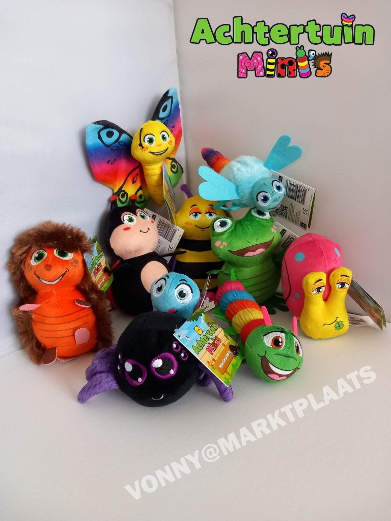 € 3 per stuk knuffels Achtertuin Mini's Lidl allemaal nieuw, Verzamelen, Supermarktacties, Lidl, Ophalen of Verzenden