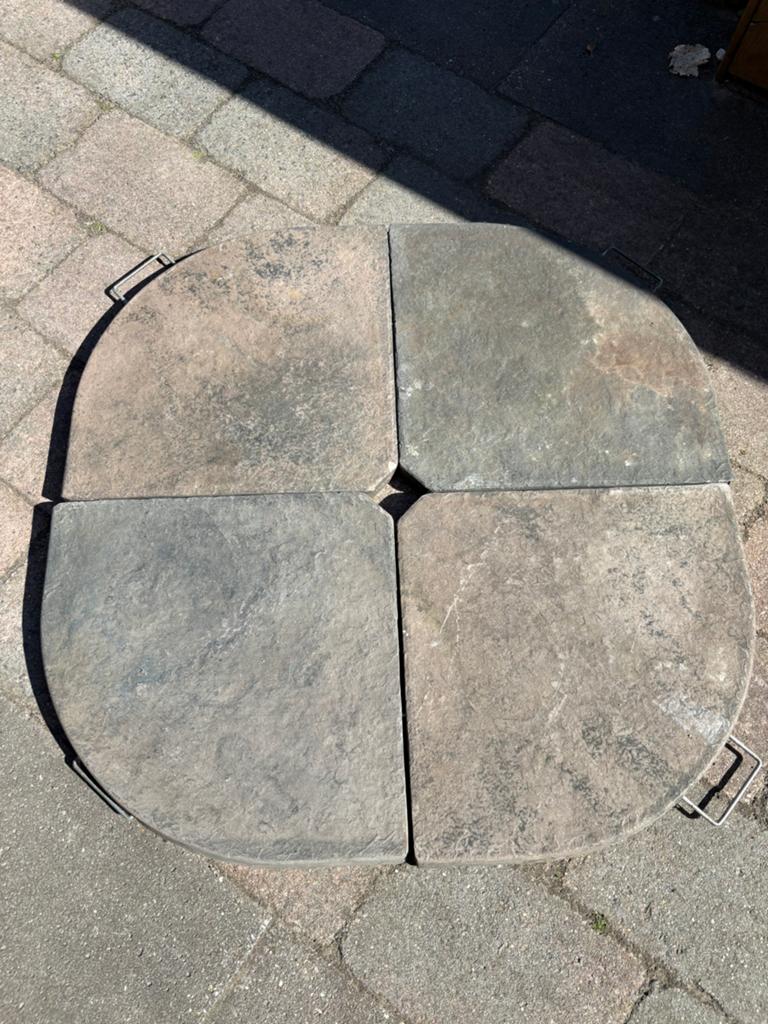 Betonnen Parasolvoet tegels, Ophalen of Verzenden, Gebruikt, Minder dan 1 meter, Parasolvoet