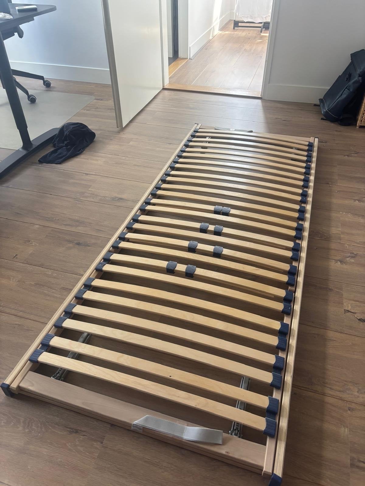 Goossens 2x lattenbodem nieuw 80x200, Ophalen, Eenpersoons, Nieuw, 80 cm
