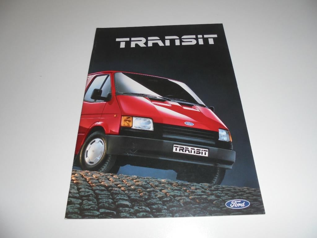 brochure Ford Transit  1986, Ophalen of Verzenden, Nieuw, Ford
