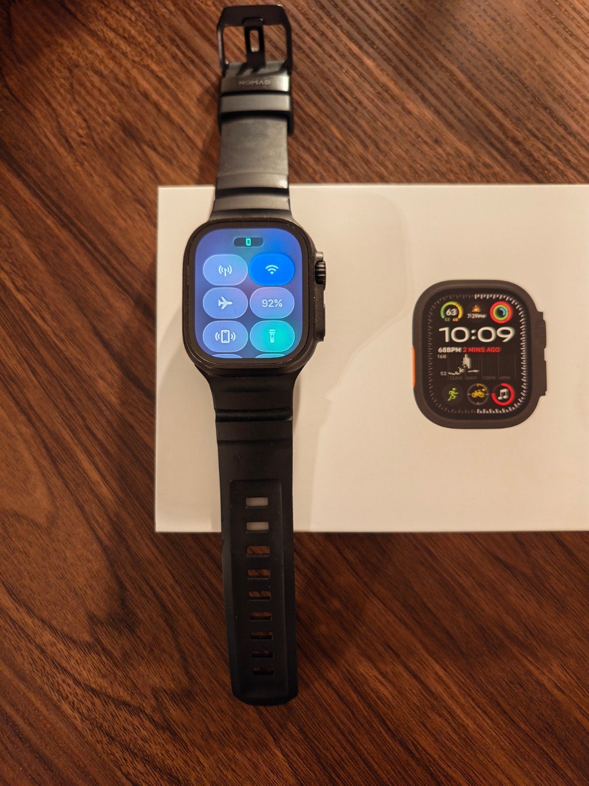 Apple Watch ultra 2, Zwart, Apple Watch, IOS, Ophalen of Verzenden