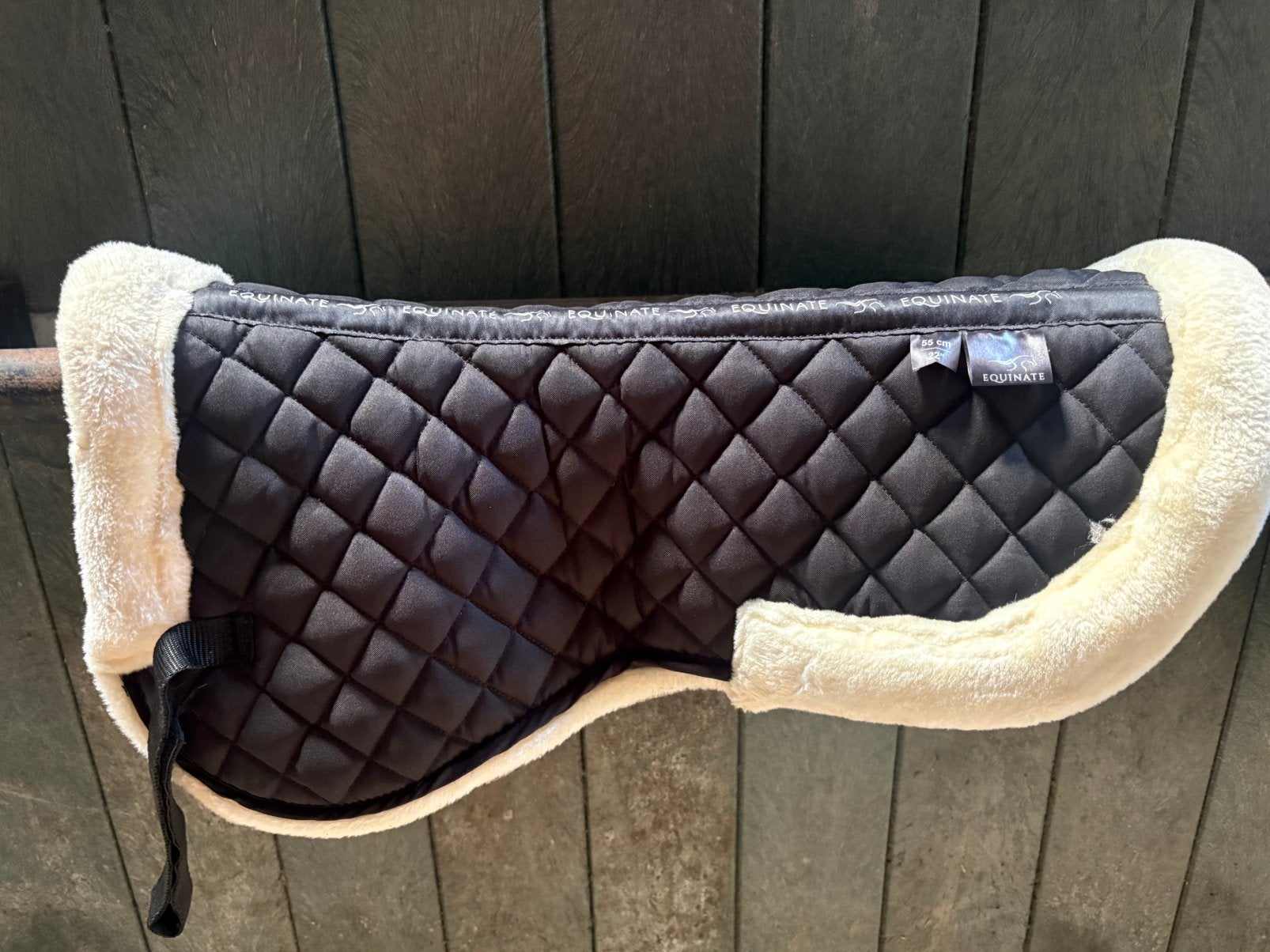 Zadelbontje 55 cm, Ophalen of Verzenden, Zo goed als nieuw, Zwart, Overige merken
