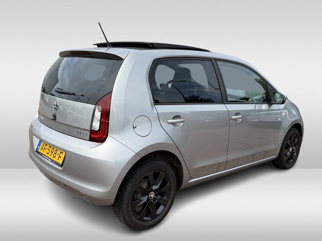 Skoda Citigo 1.0 Greentech Ambition | Pano dak, Voorwielaandrijving, Stof, Gebruikt, Euro 6