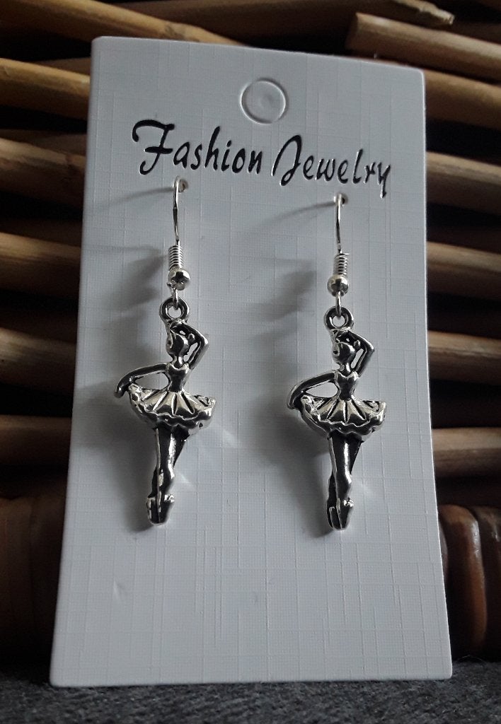 Oorbellen ballerina - balletdanser - ballet - danseres - da, Sieraden, Tassen en Uiterlijk, Oorbellen, Overige materialen, Hangers