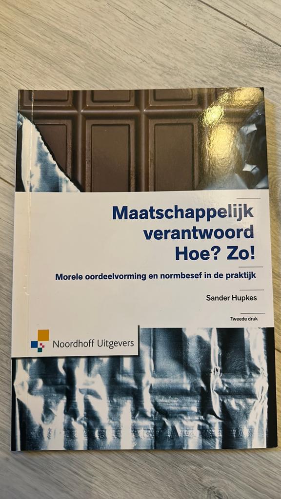 Sander Hupkes - Maatschappelijk verantwoord. Hoe? Zo!, Ophalen of Verzenden, Zo goed als nieuw