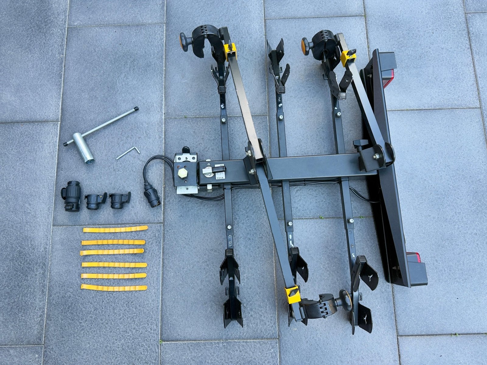Hawk Spinder Fietsendrager RH-3-F voor 3 fietsen, Ophalen, 3 fietsen of meer, Gebruikt, Trekhaakdrager