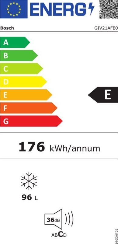 Bosch Inbouw vrieskast GIV21AFE0 - Serie 6, Witgoed en Apparatuur, Vriezers en Diepvrieskisten, BSH Huishoudapparaten, Nieuw, Ophalen of Verzenden