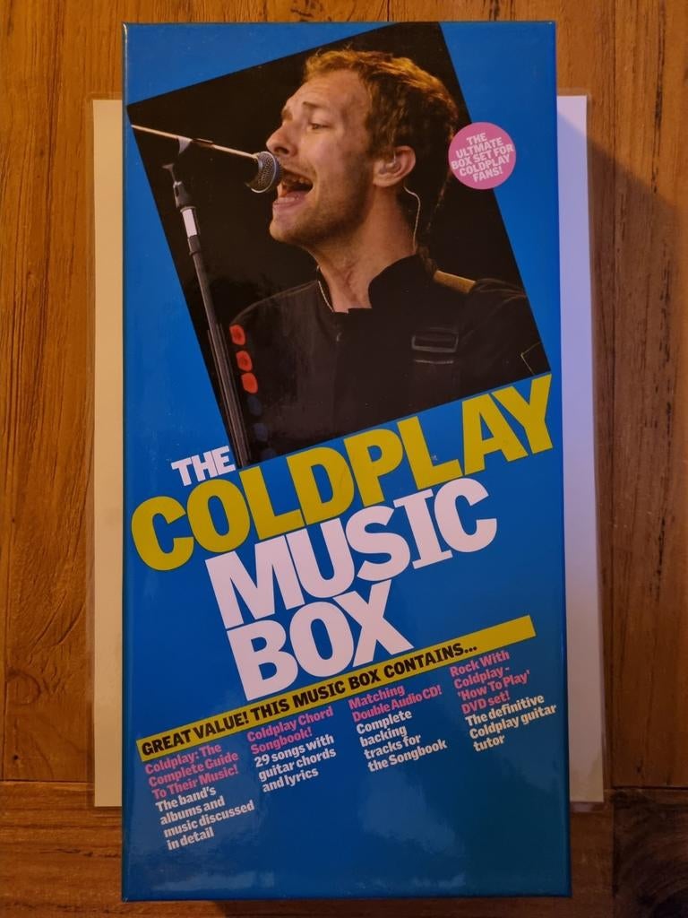 Coldplay - The Coldplay music box. 2cd + dvd., Ophalen of Verzenden
