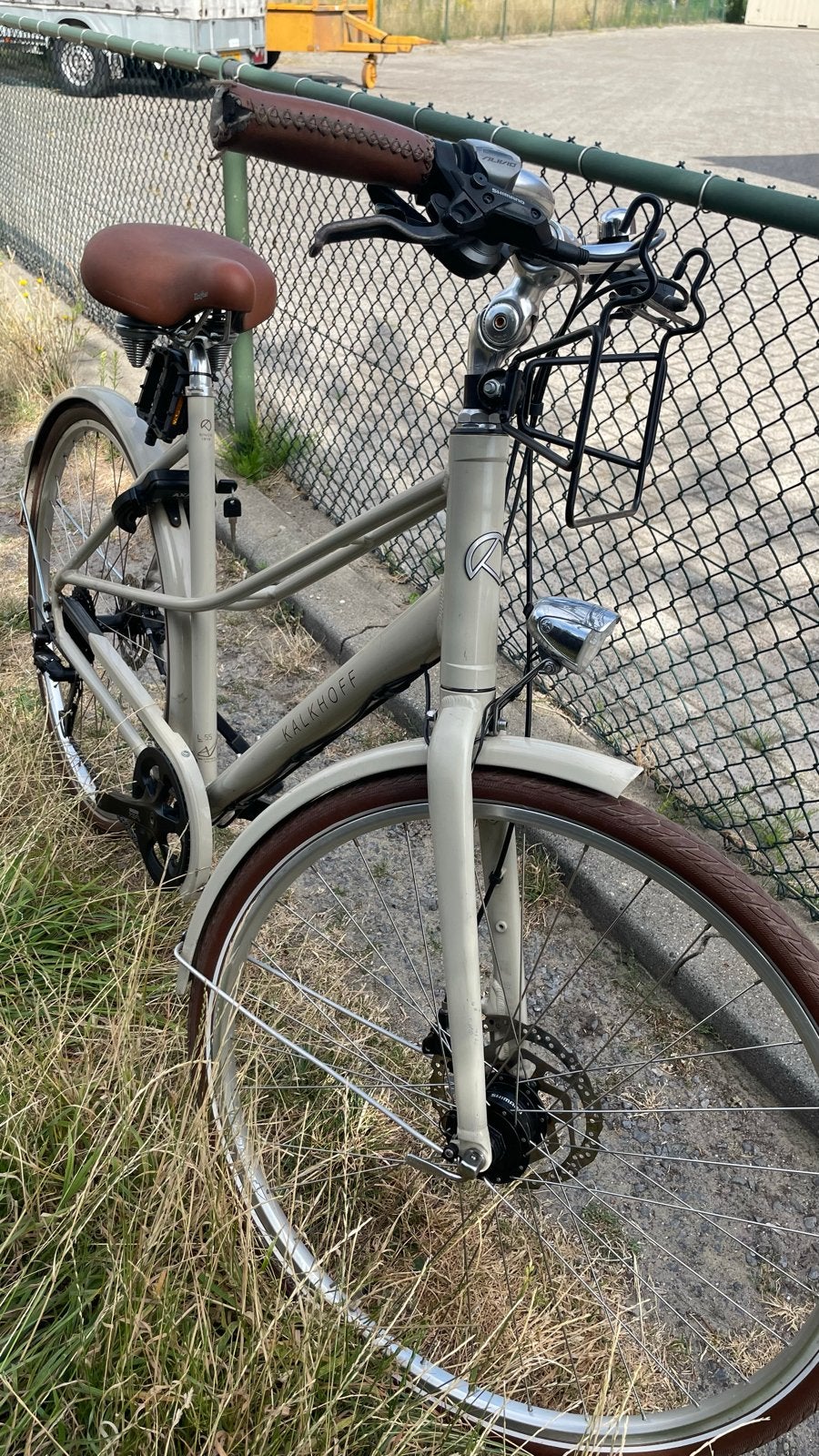 Kalkhoff damesfiets 55 cm, 9 versnellingen, hydraulische sch, Fietsen en Brommers, Fietsen | Dames | Damesfietsen, 53 tot 56 cm