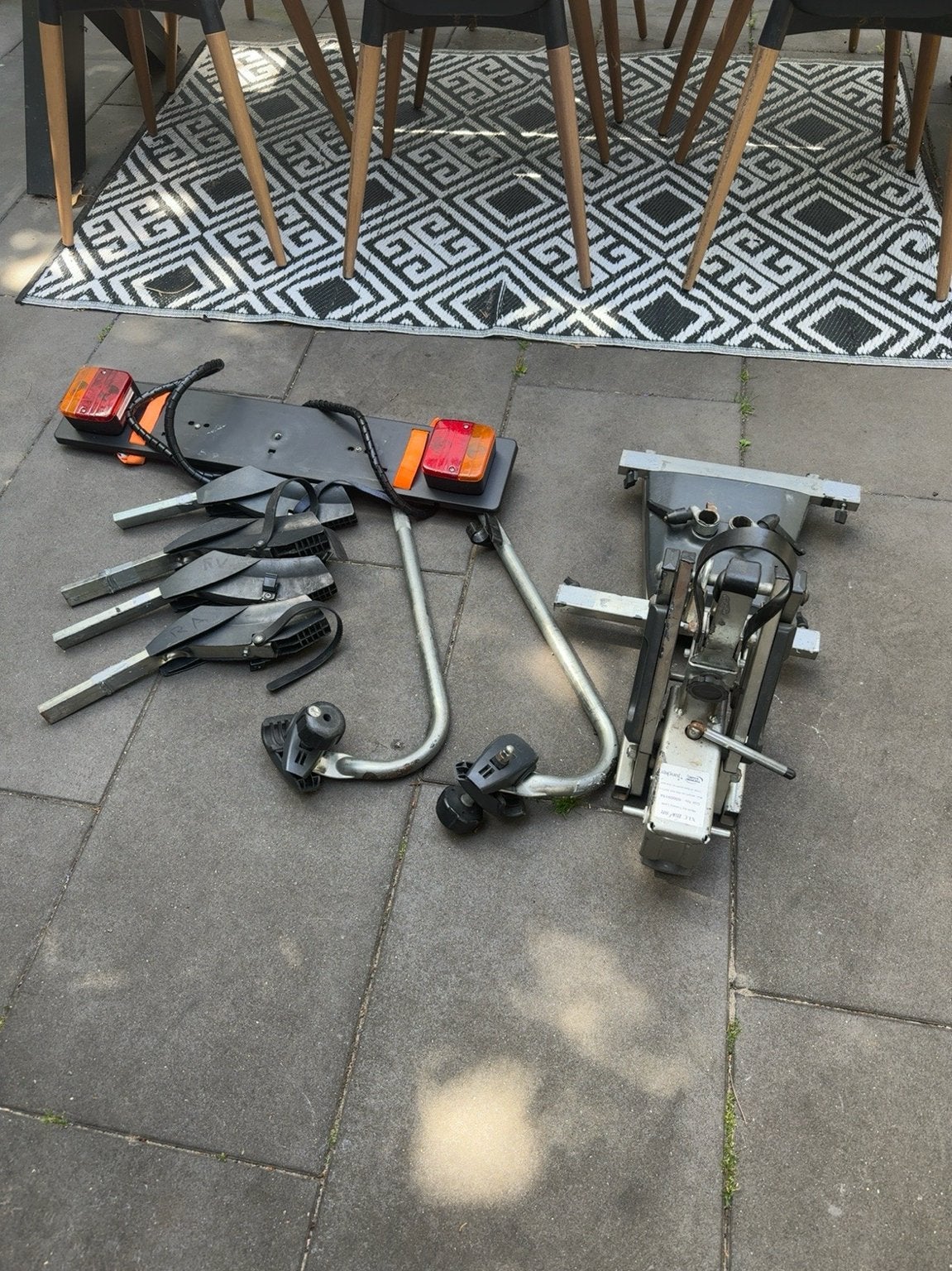 XLC BikElift Twinny Load fietsendrager voor trekhaak, Ophalen, Gebruikt