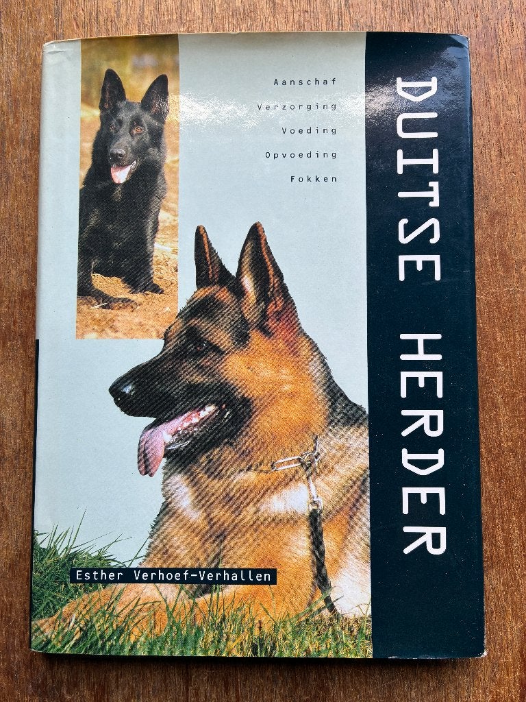 Duitse Herder: Hét Standaardwerk van Verhoef - Verhallen, Ophalen of Verzenden, Zo goed als nieuw, Honden, Esther Verhoef - Verhallen