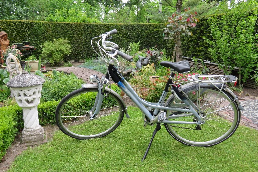 Gazelle Medeo Exelent damesfiets met 24 versn., Fietsen en Brommers, Fietsen | Dames | Damesfietsen, Ophalen, Gebruikt, 47 tot 50 cm
