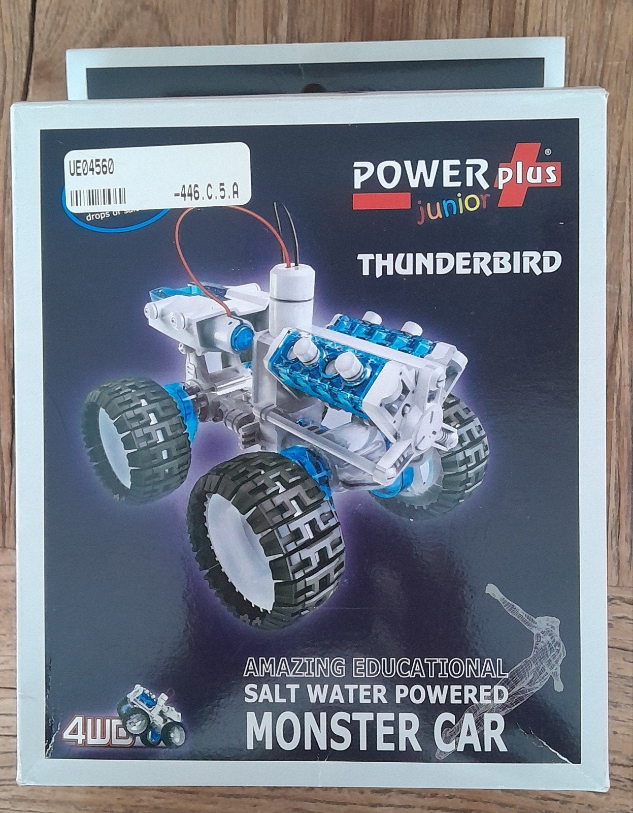 Power Plus Junior Thunderbird Zoutwater Monster Car, Overige merken, Auto, Groter dan 1:32, Nieuw